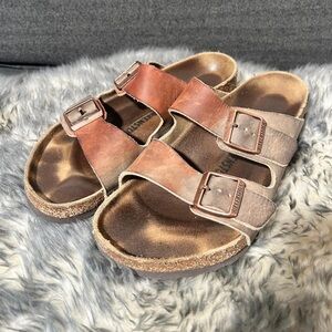 Birkenstock Leather Sandals Sz 42‎